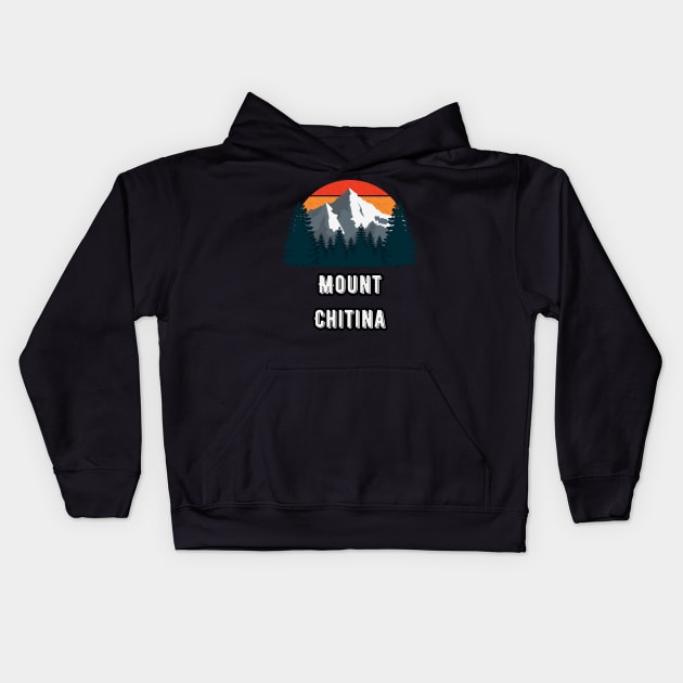 Mount Chitina Kids Hoodie by Canada Cities